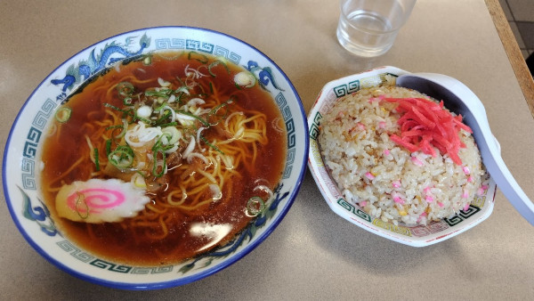 「令7·1·19ラーメンセット(950円)」@日清亭の写真