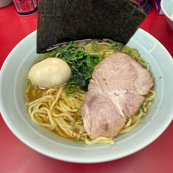 「ラーメン　のり」@横浜ラーメン 武蔵家 大宮店の写真