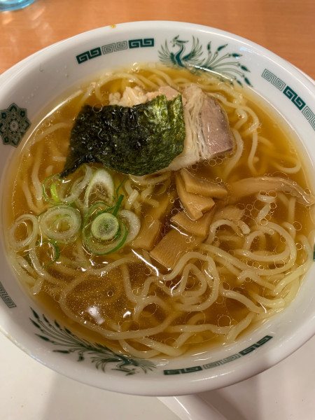 「半ラーメン」@日高屋 王子駅前明治通店の写真