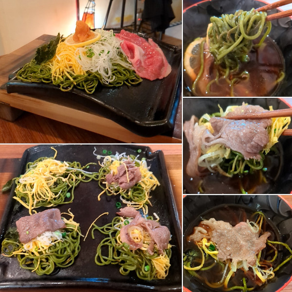 「和牛瓦そばセット　1600円」@UUTO SECONDの写真