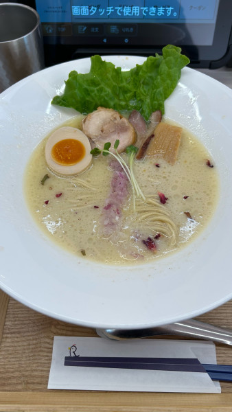 「A麺(鶏白湯)」@鶏塩麺リオンの写真