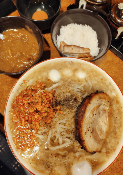 「カメ二郎ミニ」@麺の蔵 かめだ屋の写真