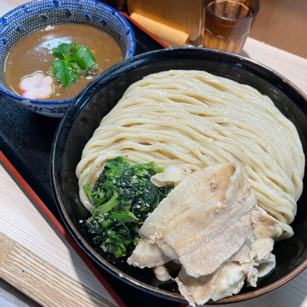 「鶴嶺峰つけ麺（横綱）1,400円」@らー麺土俵 鶴嶺峰の写真