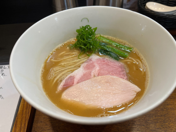 「濃厚魚介ラーメン」@麺や 福はらの写真