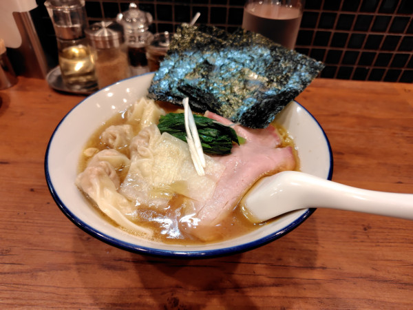 「ワンタンメン¥1250」@豚骨 蒼翔の写真