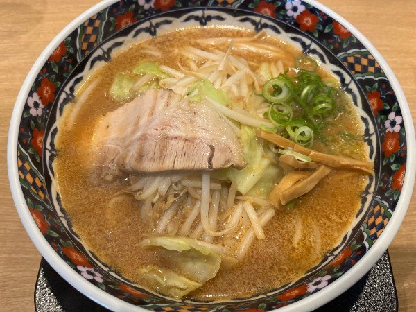 「元祖味噌らーめん固め858円」@五穀みそらーめん 味噌屋蔵之介 八王子みなみ野店の写真