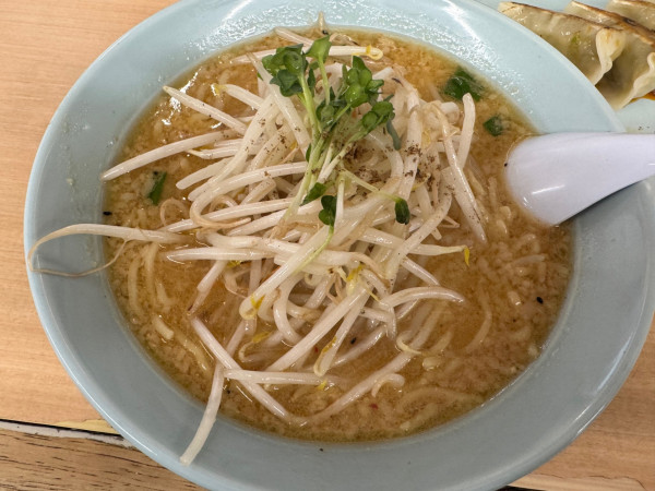 「みそらーめん」@くるまやラーメン 箕輪店の写真