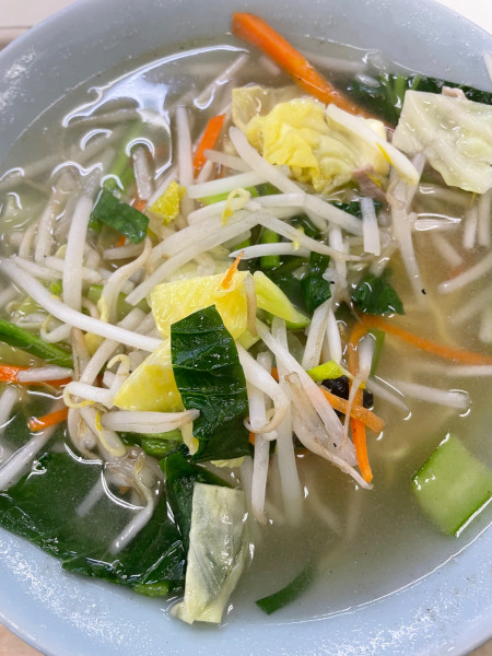 「タンメン450円」@波止場食堂 出田町店の写真