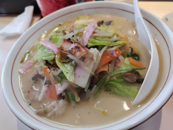 「ちゃんぽん」@拉麺 蘭蘭の写真