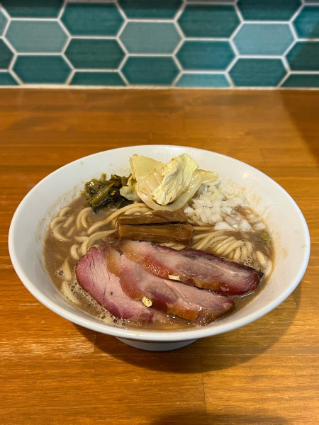 「豚と水のそば」@拉麺mellowの写真