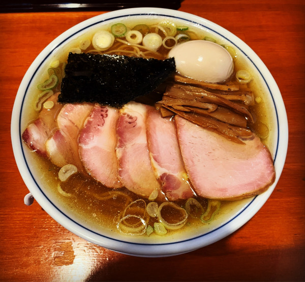 「チャーシューメン(煮卵入り)」@ラーメンきく屋の写真
