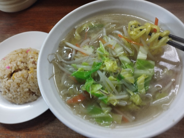 「昼セット タンメンセット(850)」@中華料理 香林の写真