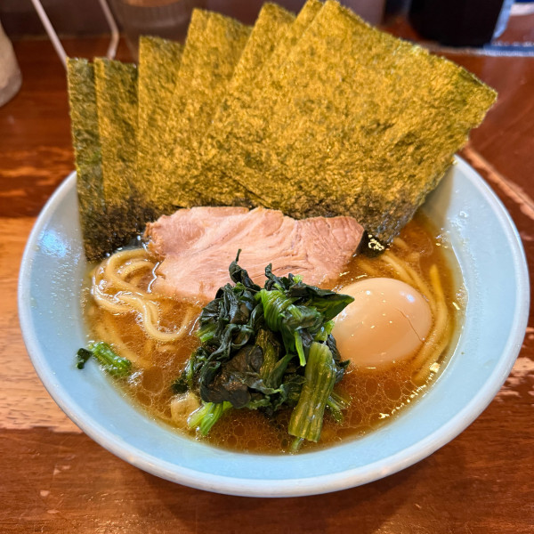 「のりたまラーメン」@横浜家系ラーメン 家家家 飯田橋店の写真