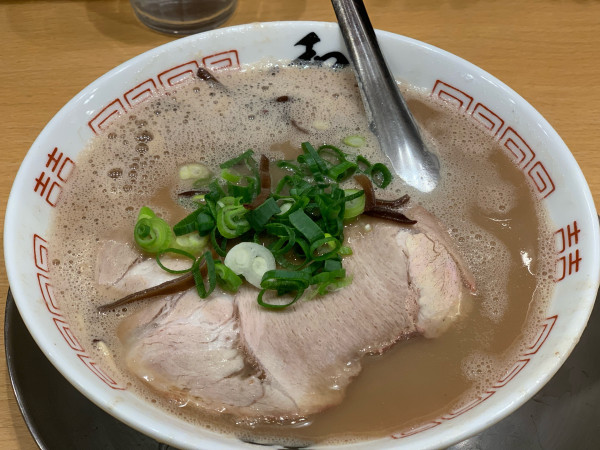 「ラーメン（かため）」@博多ラーメン 和の写真