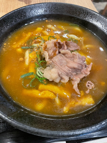 「カレーうどん」@べん天うどんの写真