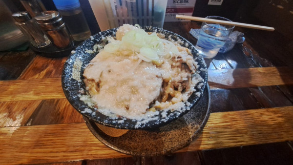 「爆盛脂麺300g」@らーめん 平太周 味庵の写真