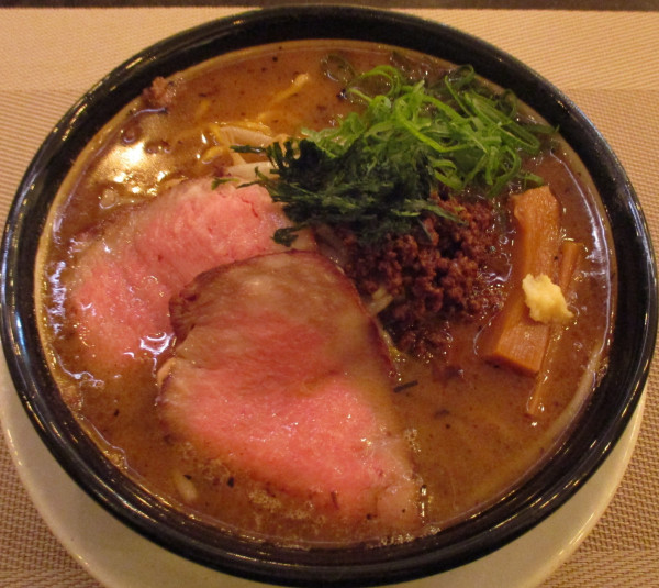 「和牛味噌らぁ麺　1300円」@MENSHOの写真