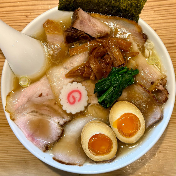 「しおチャーシューメン（麺少なめ）¥1,500 味玉 ¥120」@オランダ軒の写真