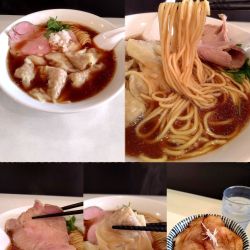 ワンタン中華そば+チャーシュー丼 小(¥1000+380)