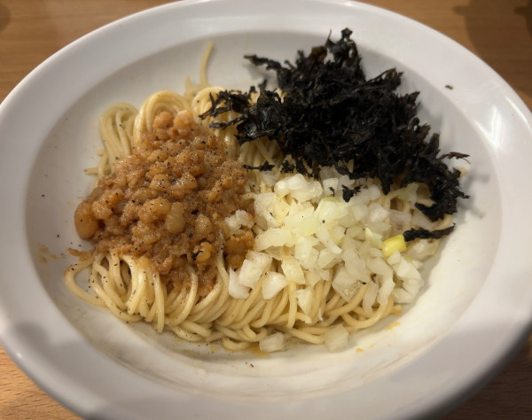 「背脂の和え玉」@麺処 にぼし香の写真