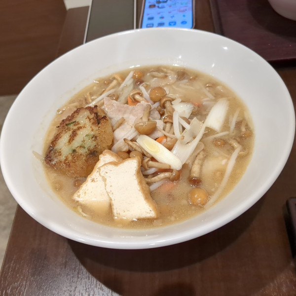 「【限定】なめこ味噌ラーメン」@やまむろラーメンの写真
