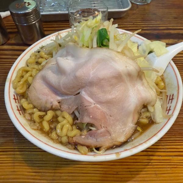 「ラーメン中盛り」@極太濁流ラーメン ら・けいこ 本店の写真