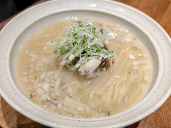 「牡蠣味噌ラーメン1100円」@セキレイ 〜NIBOSHI no D5〜の写真