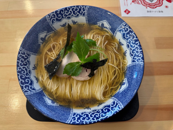 「トリコ塩そば980円＋わらじカツ丼(ハーフ)500円」@トリコ食堂の写真