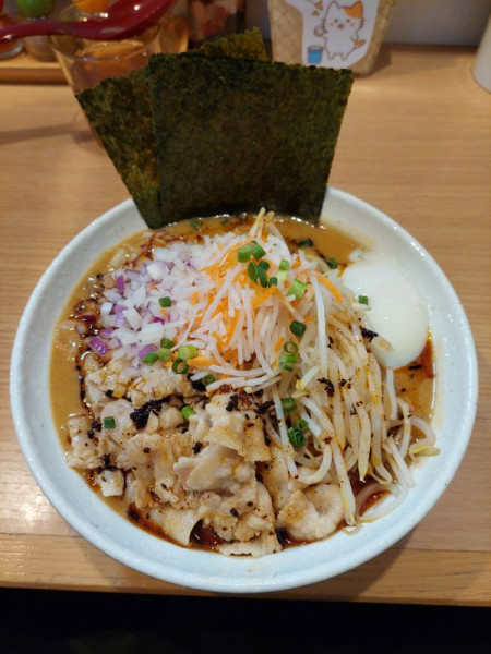「みそらーめん 大＋肉好き＋しめご飯」@麺小屋 てちの写真