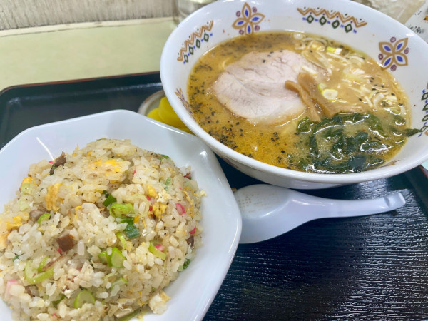「チャーハンセット味噌   チャ大」@清ちゃんラーメンの写真