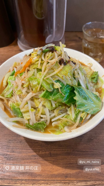 「辛辛濃菜麺」@濃菜麺 井の庄の写真