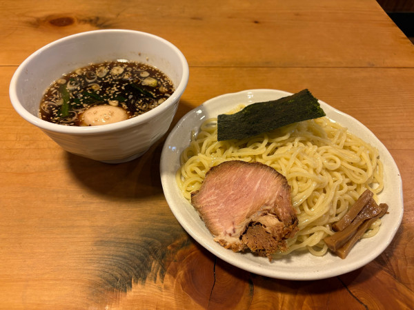 「つけめん + 味付玉子」@らーめん たきたろうの写真