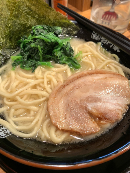 「ラーメン塩」@横浜家系ラーメン 壱角家 見沼深作店の写真