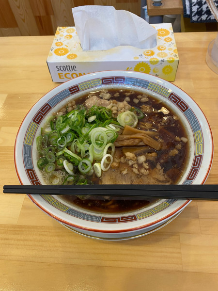 「中華そば大盛」@中華そば つぼ万の写真