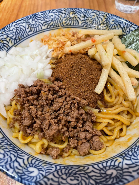 「旅のインドまぜそば 中盛」@旅人の木の写真