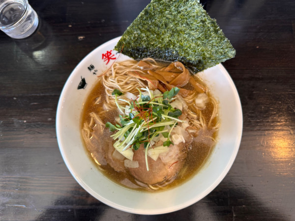 「煮干しラーメン(大盛)」@麺や 笑 ~Sho~の写真