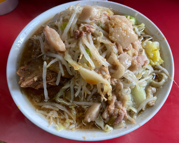 「小豚W」@ラーメン二郎 三田本店の写真