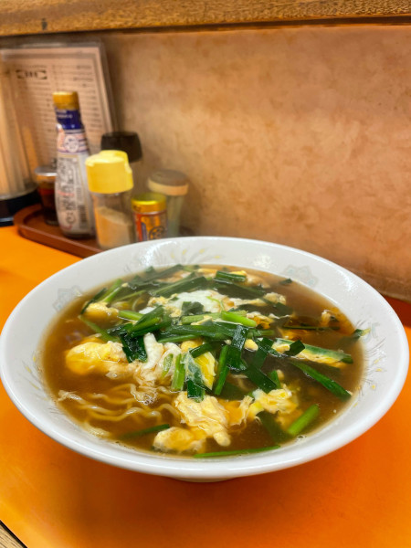 「ニラそば」@生駒軒 森下の写真