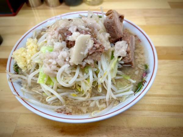 「ラーメン小200g(900¥)」@ラーメン ガッテン 神栖木崎店の写真