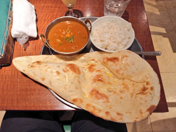 「ラムカレーセット」@無国籍料理 サモサ 本郷三丁目駅店の写真