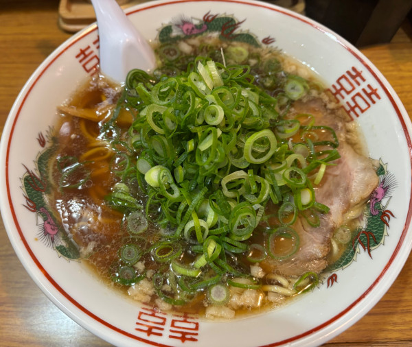 「中華そば＋ネギ」@西國やの写真