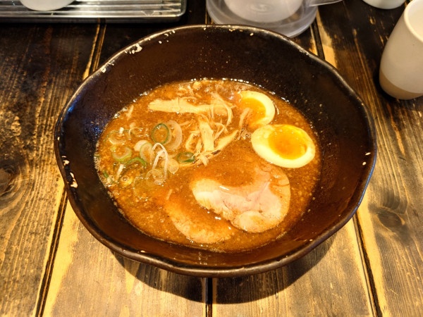 「極らーめん(麺少なめ、1000円)」@麺や くぬぎの写真
