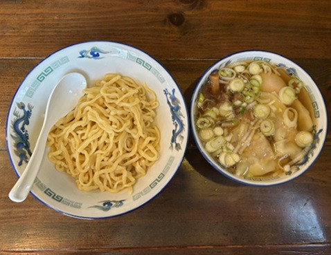 「ワンタンつけ麺　1,200円。」@麺 島むらの写真