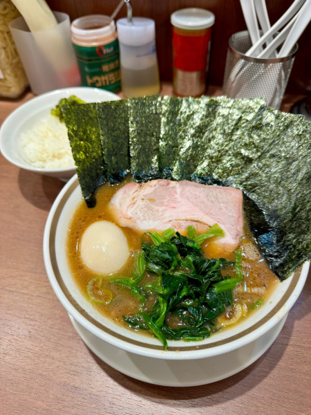 「ラーメンライス海苔」@家系ラーメン 大ちゃんの写真