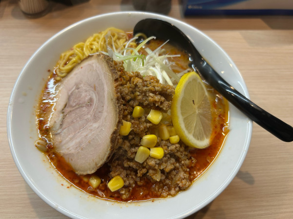 「火山らあめん(辛味噌)1100円」@旭川らあめん やまるの写真