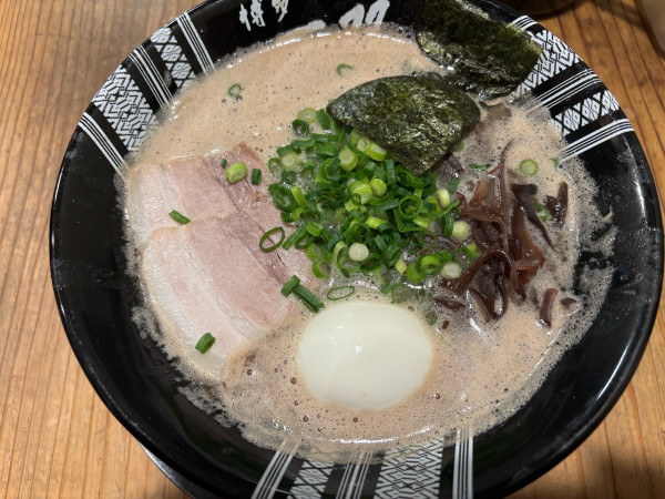 「味玉ラーメン@1050」@博多一双 祇園店の写真