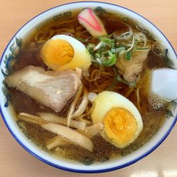 中華そば（ラーメン）+ゆで卵