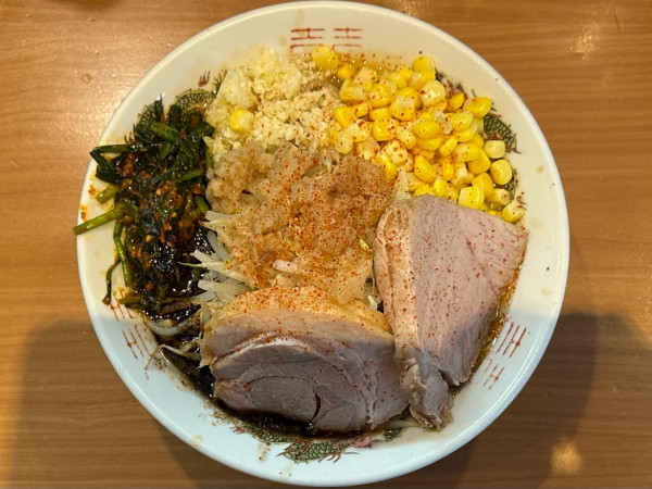 「★＜クリスマス営業＞味噌二郎ミニらーめん(150g)🍜¥1,05」@麺処 ほん田 東十条店の写真
