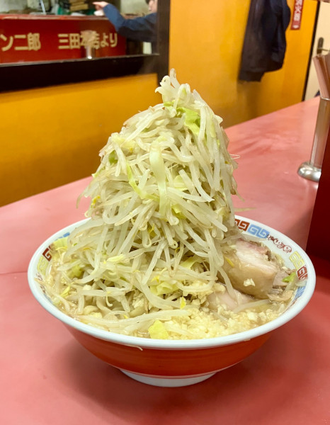 「大ラーメン　1100円」@ラーメン二郎 ひばりヶ丘駅前店の写真