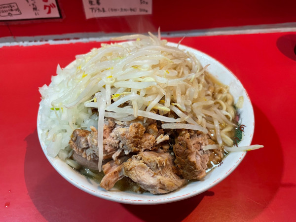 「小豚そば 肉入り」@ひたちなか大盛軒の写真